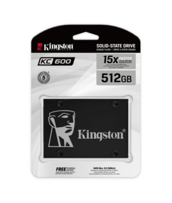 Kingston KC600 - SSD - 512 GB - SATA 6Gb/s