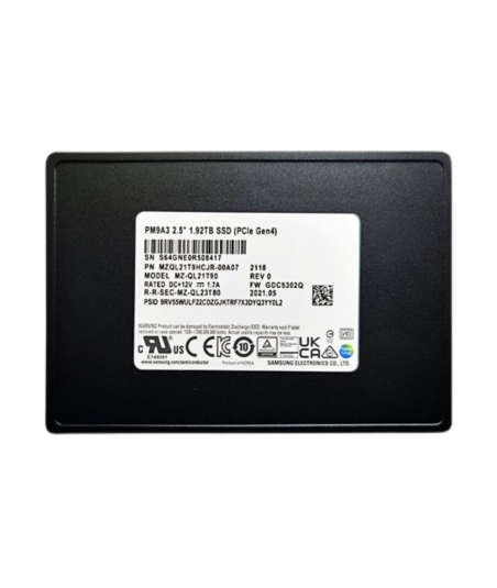 Samsung PM893 MZ7L3960HCJR - SSD - 960 GB - SATA 6Gb/s