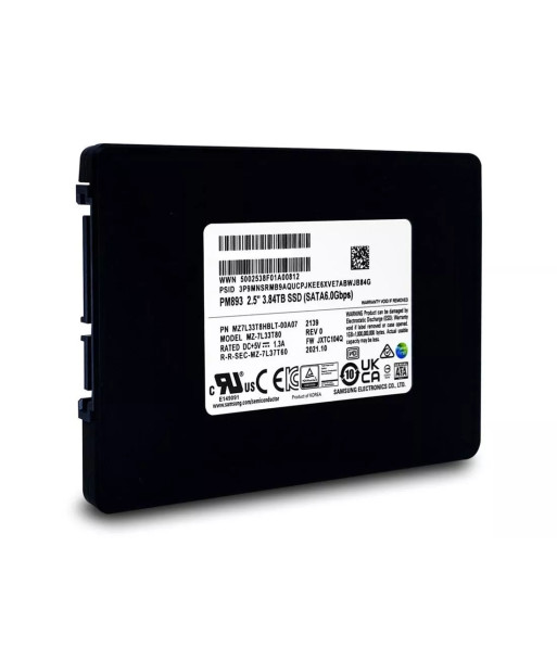 Samsung PM893 MZ7L33T8HBLT - SSD - 3.84 TB - SATA 6Gb/s