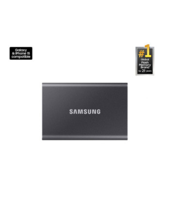 Samsung T7 MU-PC1T0T - SSD - 1 TB - USB 3.2 Gen 2