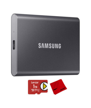 Samsung T7 MU-PC2T0T - SSD - 2 TB - USB 3.2 Gen 2