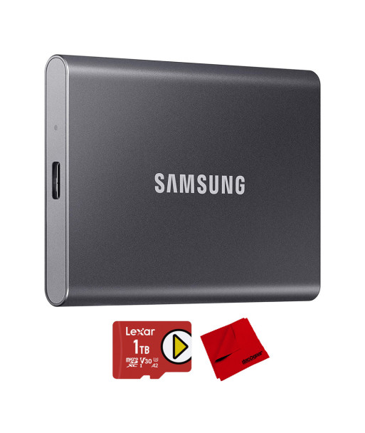 Samsung T7 MU-PC2T0T - SSD - 2 TB - USB 3.2 Gen 2