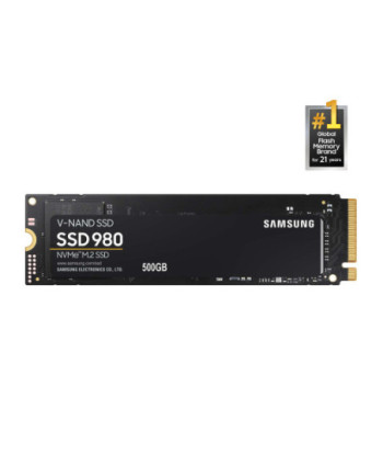 Samsung 980 MZ-V8V500B - SSD - 500 GB - PCIe 3.0 x4 (NVMe)