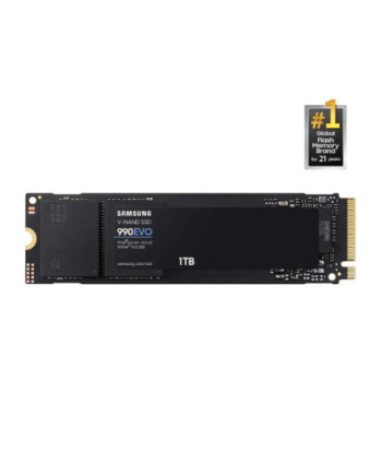 Samsung 990 EVO MZ-V9E1T0B - SSD - 1 TB - PCIe 5.0 x2 (NVMe)