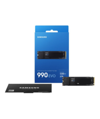 Samsung 990 EVO MZ-V9E2T0B - SSD - 2 TB - PCIe 5.0 x2 (NVMe)