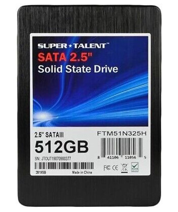 Super Talent TeraNova DX - SSD - 512 GB - SATA 6Gb/s