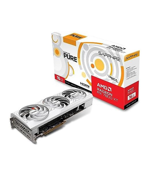 Sapphire Pure Radeon RX 7800 XT 16GB - graphics card - Radeon RX 7800 XT - 16 GB