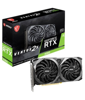 MSI GeForce RTX 3060 VENTUS 2X 12G OC - graphics card - GF RTX 3060 - 12 GB