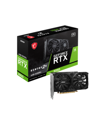 MSI GeForce RTX 3050 VENTUS 2X 6G OC - graphics card - GF RTX 3050 - 6 GB