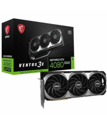 MSI GeForce RTX 4080 SUPER 16G VENTUS 3X OC - graphics card - NVIDIA GeForce RTX 4080 SUPER - 16 GB