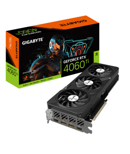 Gigabyte GeForce RTX 4060 Ti GAMING OC 16G - graphics card - GeForce RTX 4060 Ti - 16 GB