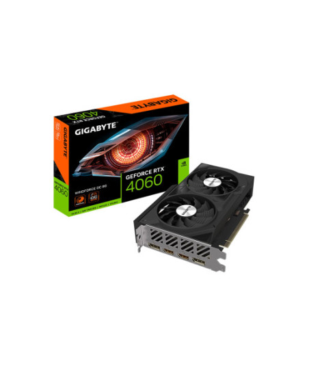 Gigabyte GeForce RTX 4060 WINDFORCE OC 8G - graphics card - GeForce RTX 4060 - 8 GB