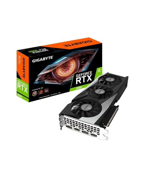 Gigabyte GeForce RTX 3060 GAMING OC 12G (rev. 2.0) - OC Edition - graphics card - GF RTX 3060 - 12 GB