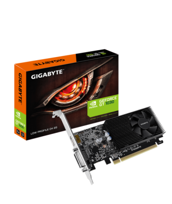 Gigabyte GT 1030 Low Profile D4 2G - graphics card - GF GT 1030 - 2 GB