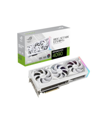 ASUS ROG Strix GeForce RTX 4090 - OC Edition - graphics card - NVIDIA GeForce RTX 4090 - 24 GB - white