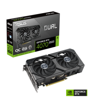 ASUS Dual GeForce RTX 4070 SUPER EVO 12GB - OC Edition - graphics card - GeForce RTX 4070 Super - 12 GB